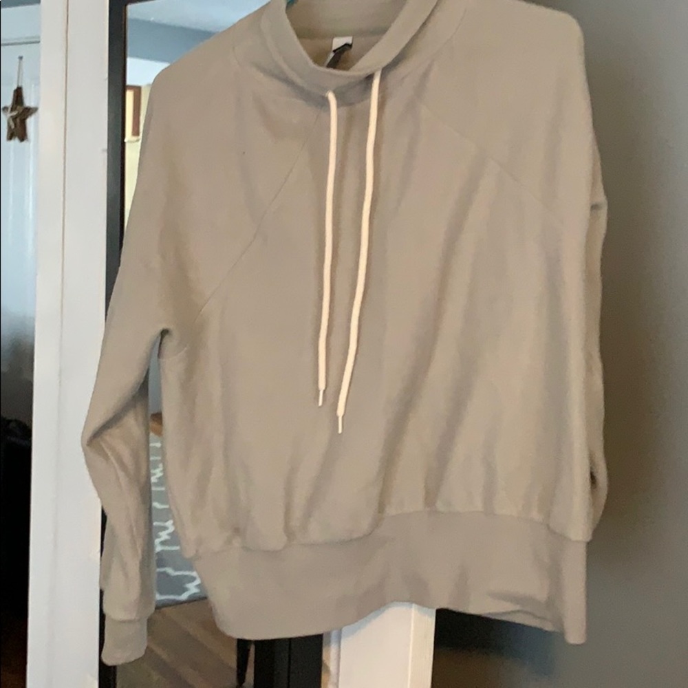 Mock Neck soft sweatshirt
